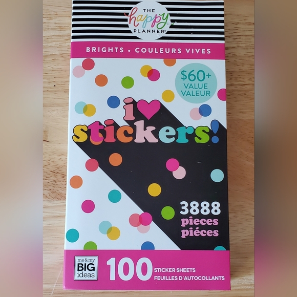 Other - 3,888 Sticker Book The Happy Planner NWT